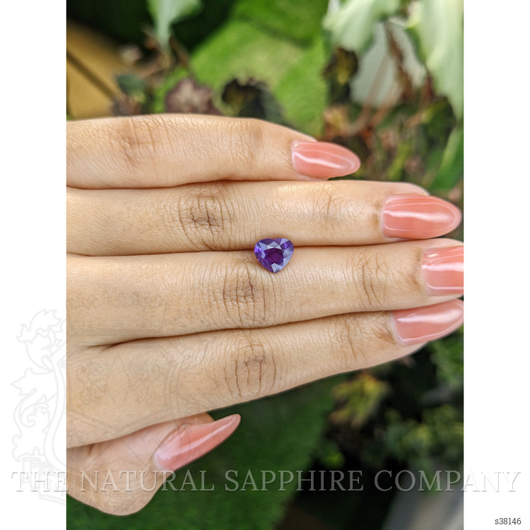 2.17 Ct. Pinkish Purple Sapphire from Ceylon (Sri Lanka)