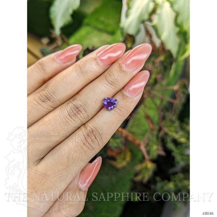2.17 Ct. Pinkish Purple Sapphire from Ceylon (Sri Lanka)