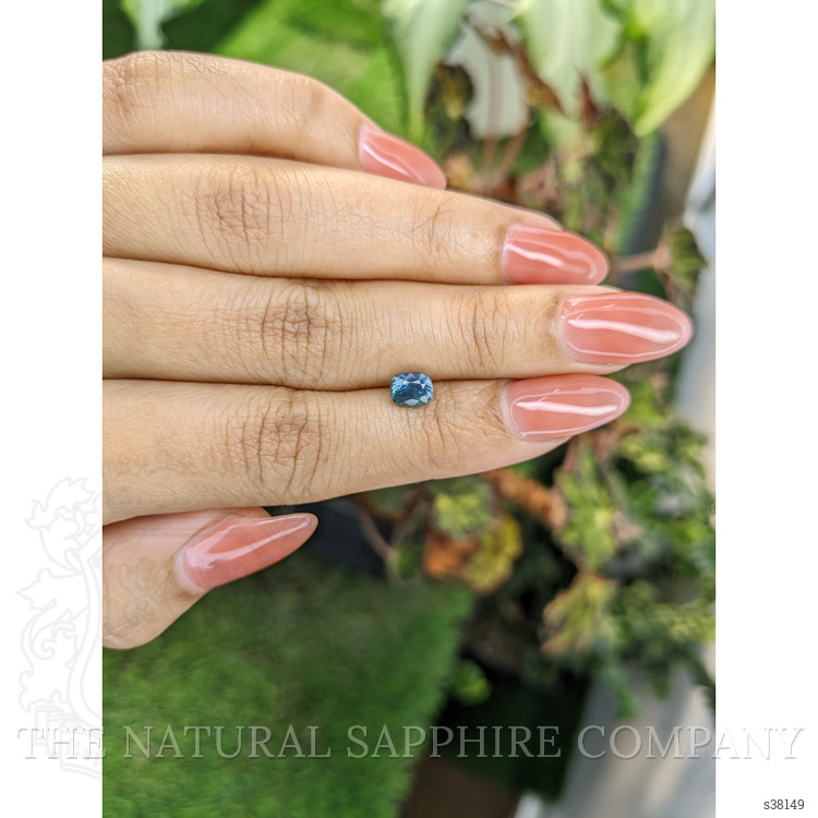 1.05 Ct. Greenish Blue Sapphire from Madagascar
