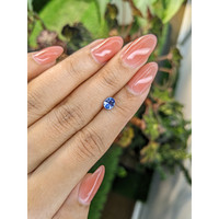0.68 Ct. Blue Sapphire from Ceylon (Sri Lanka) Life Style