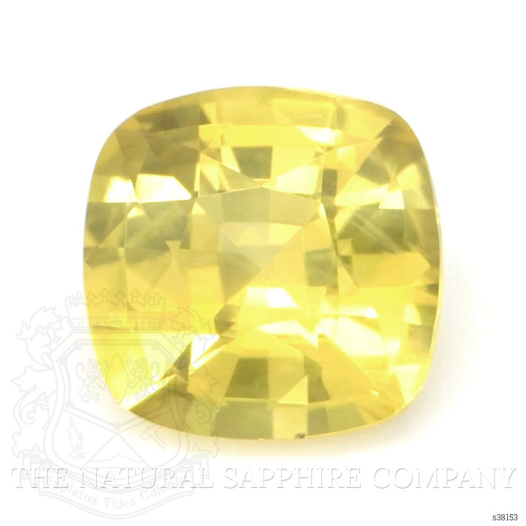 0.74 Ct. Yellow Sapphire from Ceylon (Sri Lanka)