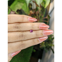 0.52 Ct. Reddish Pink Sapphire from Ceylon (Sri Lanka) Life Style