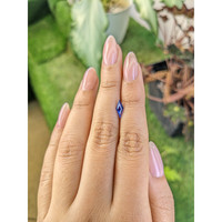 0.70 Ct. Blue Sapphire from Ceylon (Sri Lanka) Life Style