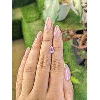 1.27 Ct. Pinkish Purple Sapphire from Ceylon (Sri Lanka) Life Style