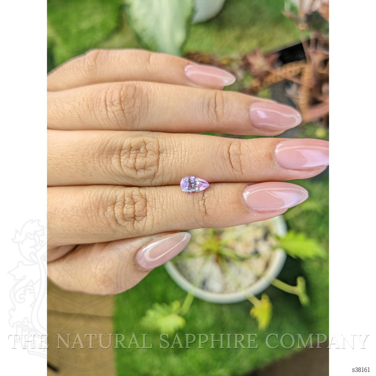 1.27 Ct. Pinkish Purple Sapphire from Ceylon (Sri Lanka)