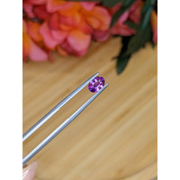0.78 Ct. Pinkish Purple Sapphire from Ceylon (Sri Lanka) Life Style