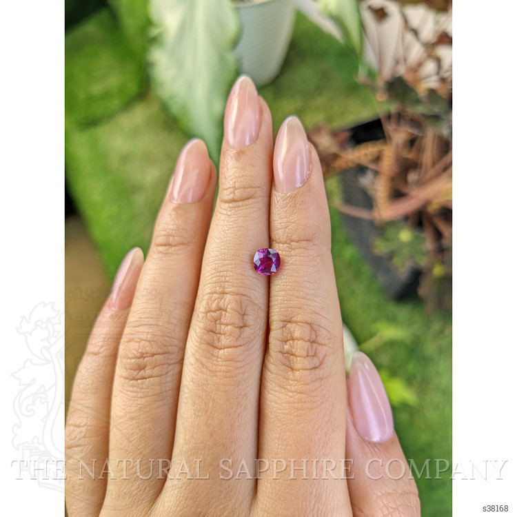 1.15 Ct. Purplish Pink Sapphire from Ceylon (Sri Lanka)