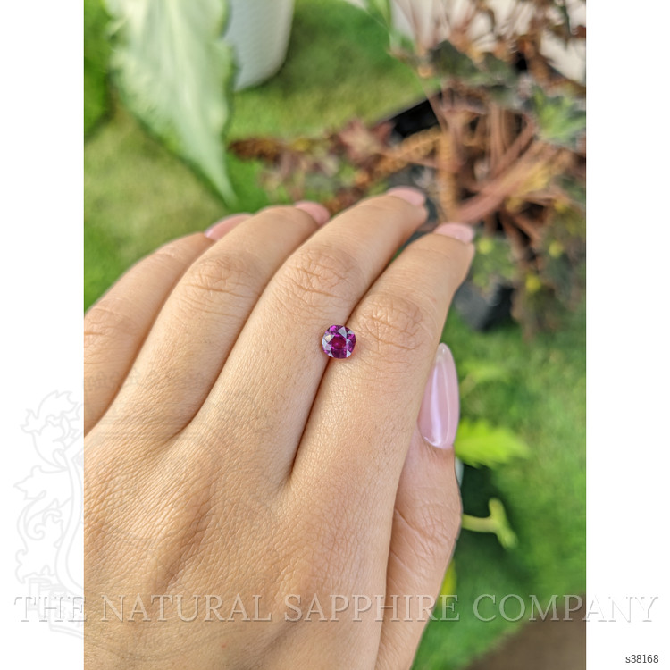 1.15 Ct. Purplish Pink Sapphire from Ceylon (Sri Lanka)