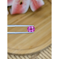 1.79 Ct. Pink Sapphire from Ceylon (Sri Lanka) Life Style