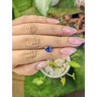 1.57 Ct. Blue Sapphire from Ceylon (Sri Lanka) Life Style
