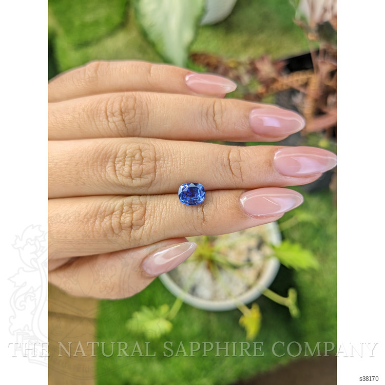 1.57 Ct. Blue Sapphire from Ceylon (Sri Lanka)