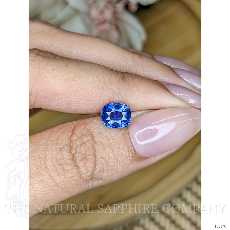 1.57 Ct. Blue Sapphire from Ceylon (Sri Lanka)