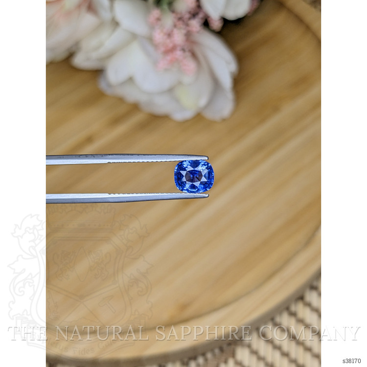 1.57 Ct. Blue Sapphire from Ceylon (Sri Lanka)