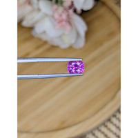 1.56 Ct. Purplish Pink Sapphire from Ceylon (Sri Lanka) Life Style