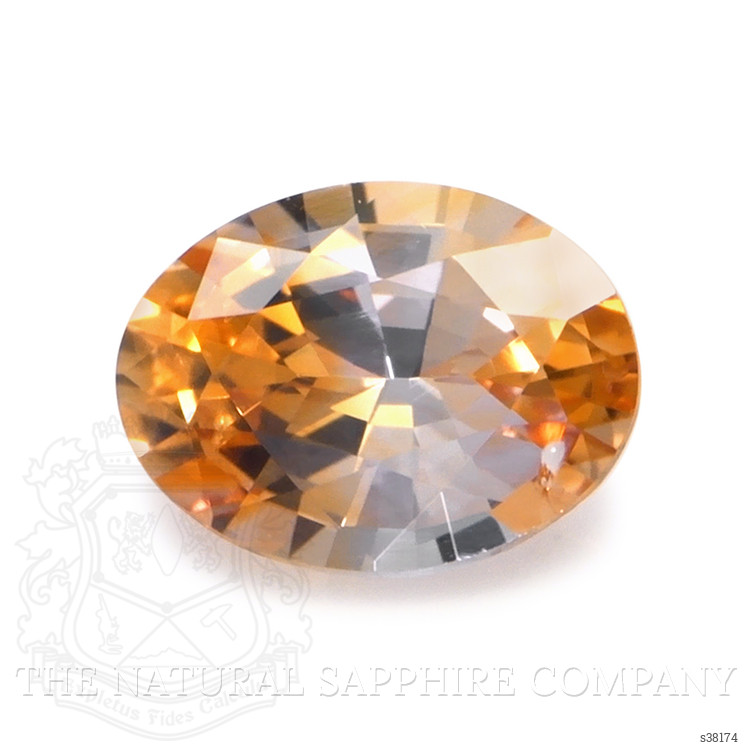 0.44 Ct. Padparadscha Sapphire from Ceylon (Sri Lanka)