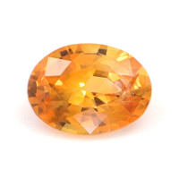 0.51 Ct. Orange Sapphire from Ceylon (Sri Lanka) Video