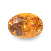 0.75 Ct. Orange Sapphire from Ceylon (Sri Lanka) Video