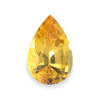 0.46 Ct. Orangish Yellow Sapphire from Ceylon (Sri Lanka) Video