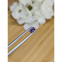 0.73 Ct. Purple Sapphire from Ceylon (Sri Lanka) Life Style