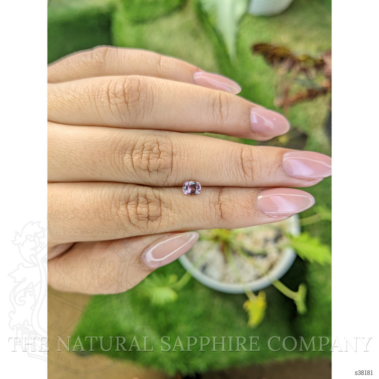 0.46 Ct. Purplish Pink Sapphire from Ceylon (Sri Lanka)