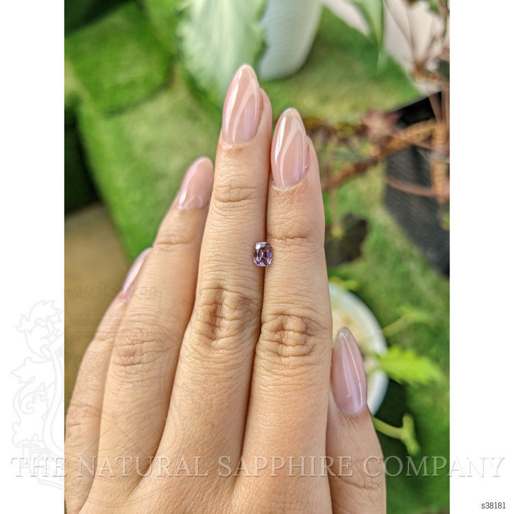 0.46 Ct. Purplish Pink Sapphire from Ceylon (Sri Lanka)