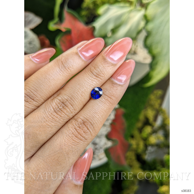 1.17 Ct. Blue Sapphire from Ceylon (Sri Lanka)