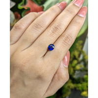 1.17 Ct. Blue Sapphire from Ceylon (Sri Lanka) Life Style