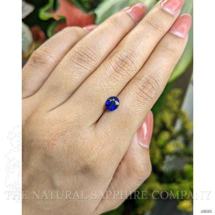 1.17 Ct. Blue Sapphire from Ceylon (Sri Lanka)