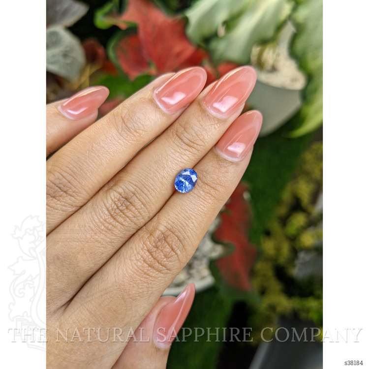 1.44 Ct. Blue Sapphire from Ceylon (Sri Lanka)