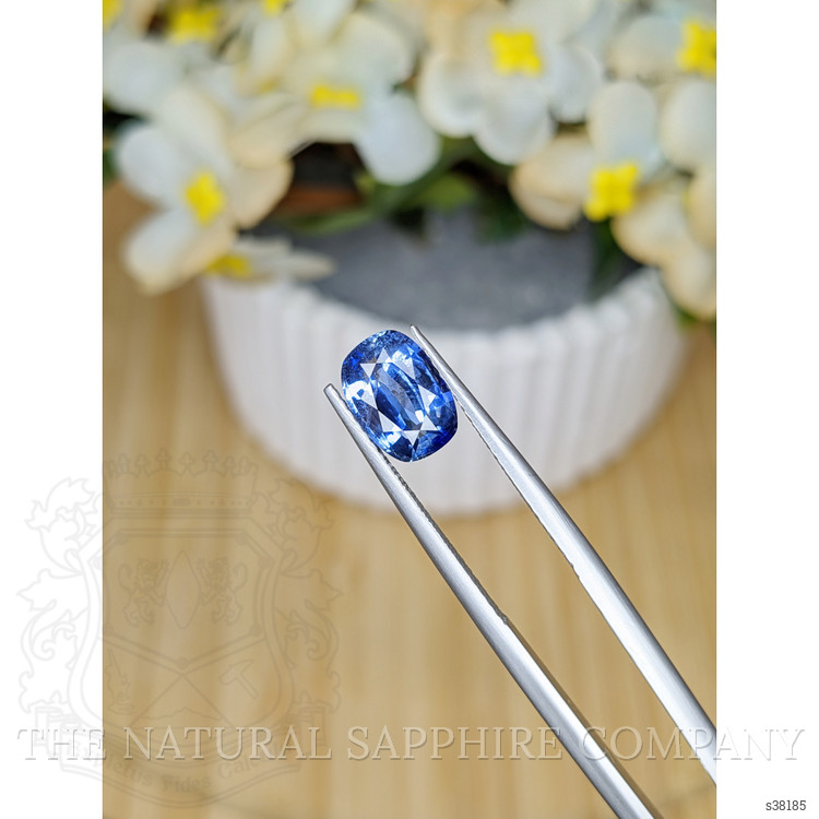 2.10 Ct. Blue Sapphire from Ceylon (Sri Lanka)