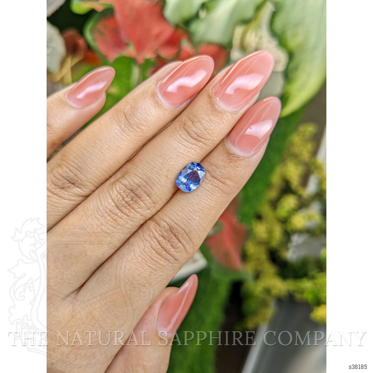 2.10 Ct. Blue Sapphire from Ceylon (Sri Lanka)
