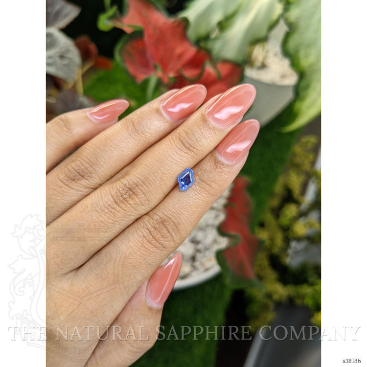 0.94 Ct. Blue Sapphire from Ceylon (Sri Lanka)