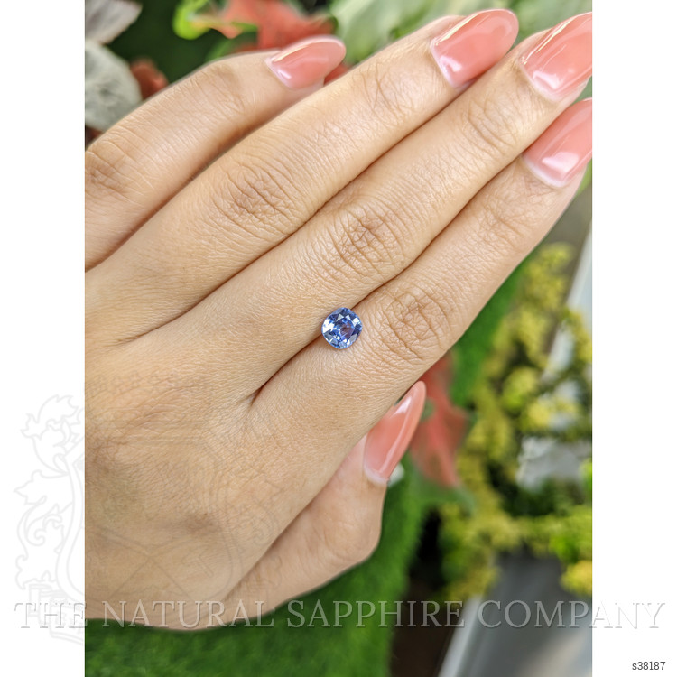 1.20 Ct. Blue Sapphire from Ceylon (Sri Lanka)