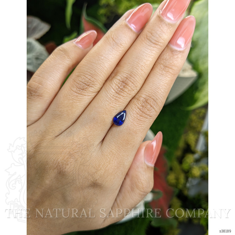 1.65 Ct. Blue Sapphire from Ceylon (Sri Lanka)