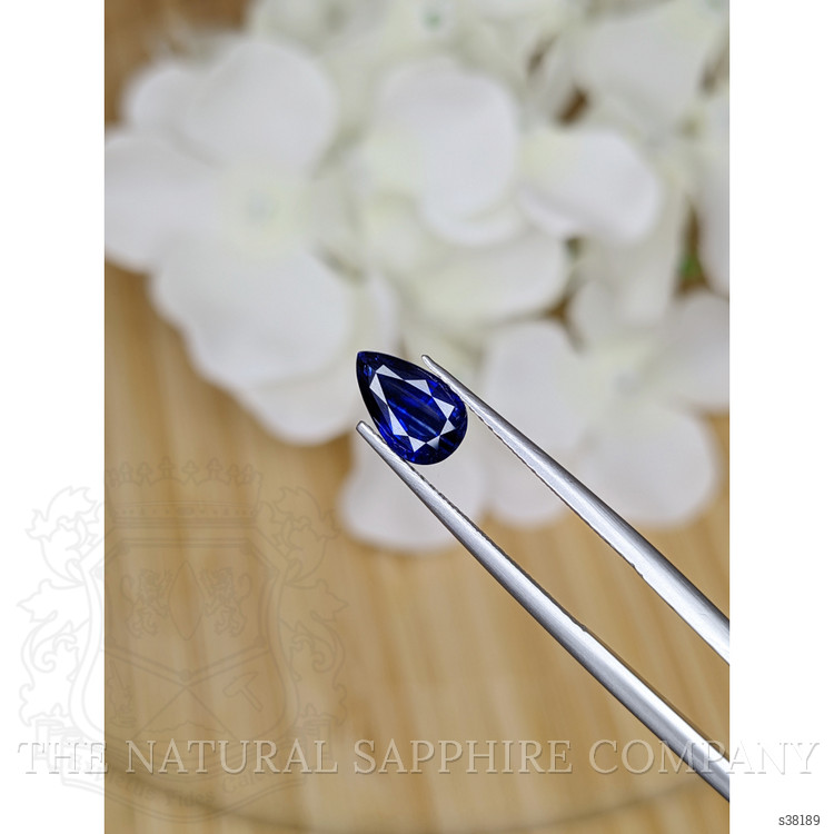 1.65 Ct. Blue Sapphire from Ceylon (Sri Lanka)