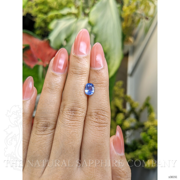 1.68 Ct. Blue Sapphire from Ceylon (Sri Lanka)