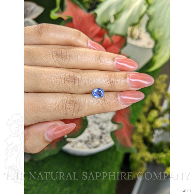 1.68 Ct. Blue Sapphire from Ceylon (Sri Lanka)