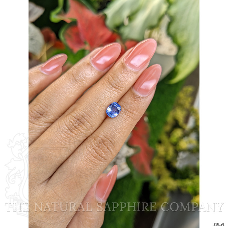 1.68 Ct. Blue Sapphire from Ceylon (Sri Lanka)