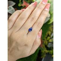 1.59 Ct. Blue Sapphire from Ceylon (Sri Lanka) Life Style