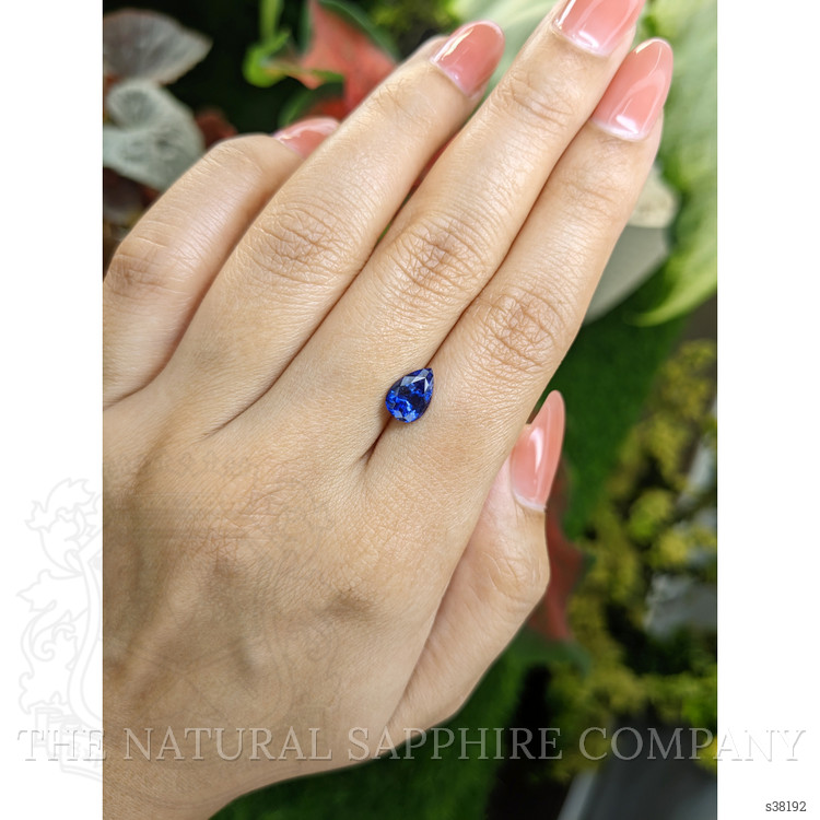 1.59 Ct. Blue Sapphire from Ceylon (Sri Lanka)