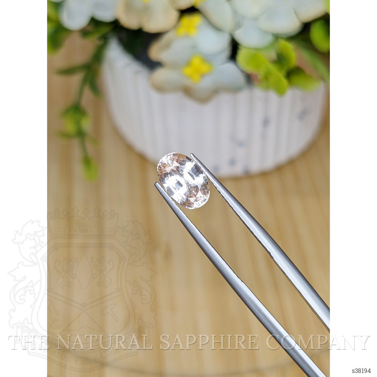 2.34 Ct. Peach Sapphire from Ceylon (Sri Lanka)