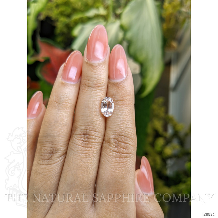 2.34 Ct. Peach Sapphire from Ceylon (Sri Lanka)