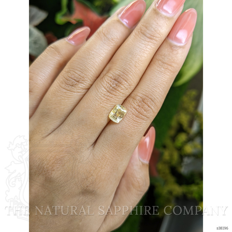 1.95 Ct. Yellow Sapphire from Ceylon (Sri Lanka)
