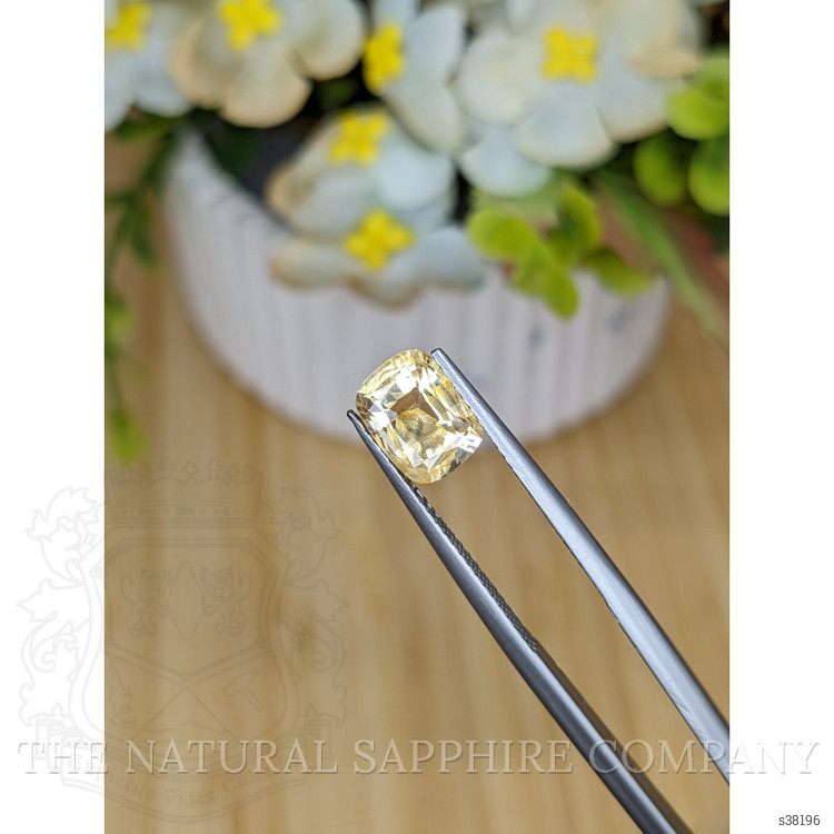 1.95 Ct. Yellow Sapphire from Ceylon (Sri Lanka)