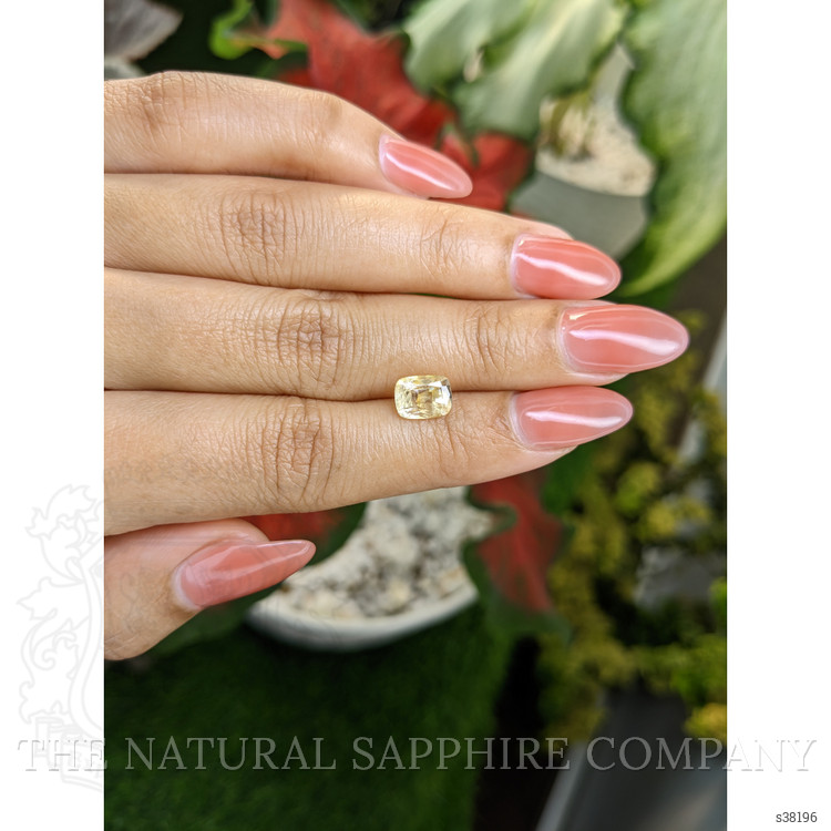 1.95 Ct. Yellow Sapphire from Ceylon (Sri Lanka)
