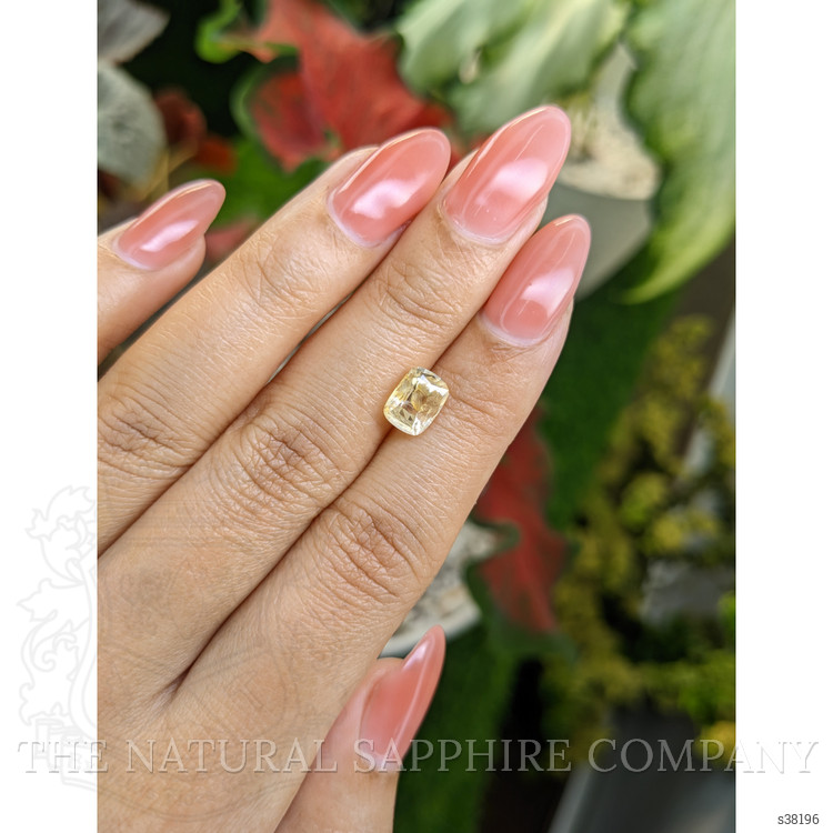 1.95 Ct. Yellow Sapphire from Ceylon (Sri Lanka)