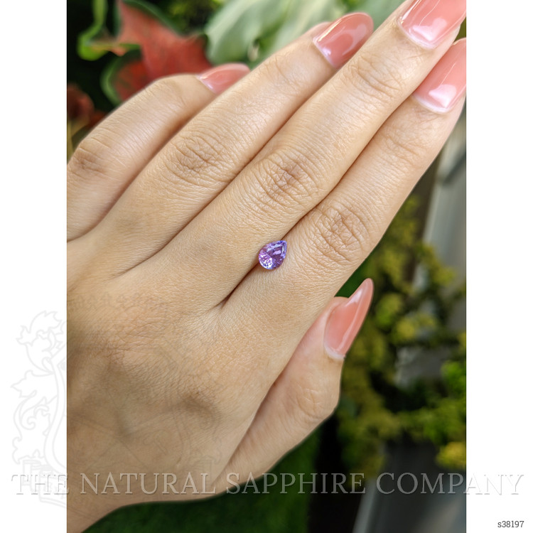1.00 Ct. Pinkish Purple Sapphire from Ceylon (Sri Lanka)