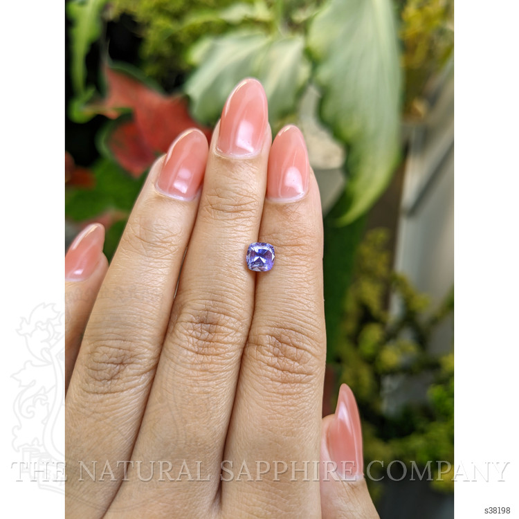 1.26 Ct. Violet Sapphire from Ceylon (Sri Lanka)
