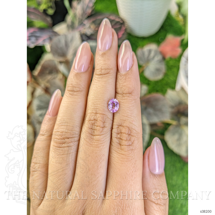 1.11 Ct. Purplish Pink Sapphire from Ceylon (Sri Lanka)