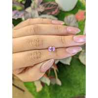 1.11 Ct. Purplish Pink Sapphire from Ceylon (Sri Lanka) Life Style